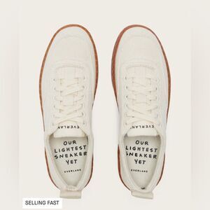 New Everlane The Tread-Bare Sneaker Canvas Men's Size 11 Women's Size 13